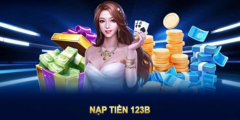 Thao tác nạp tiền nhanh chóng tại nhà cái 123B