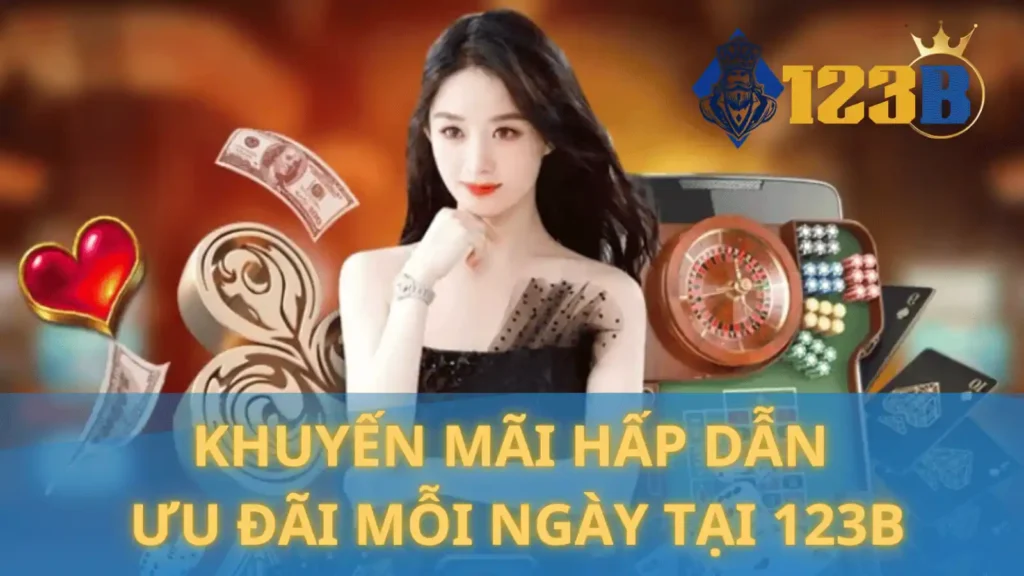 Khuyến mãi hấp dẫn - Ưu đãi mỗi ngày tại 123B