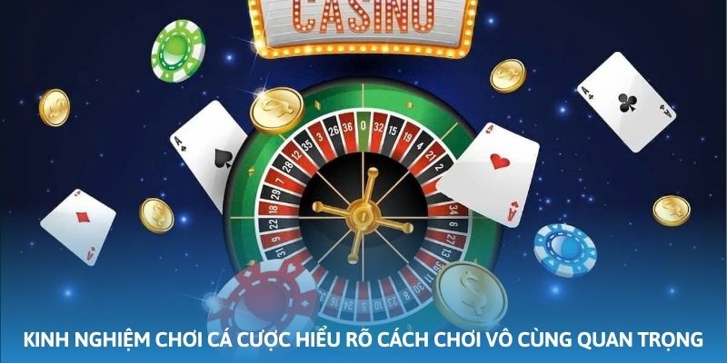 Kinh nghiệm chơi cá cược hiểu rõ cách chơi vô cùng quan trọng