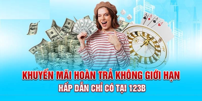 Bảo hiểm cược thua là chương trình cực hấp dẫn tại 123B